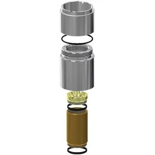 KWC Aquarotter Verlängerungsset, F3, hydr. Durchgangsventil DN20, 33 mm, 2030060823 2030060823