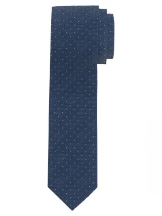 OLYMP - Krawatte medium 6.5cm blau