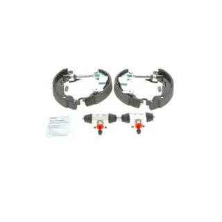 Bosch Bremsbacken hinten Opel Agila 0204114648