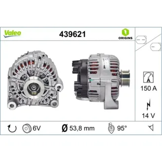 Valeo Lichtmaschine BMW 3er 5er 7er X3 3,0 439621