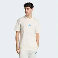 adidas Sportswear T-Shirt ESSENTIALS SMALL LOGO SINGLE JERSEY sportliches Kurzarmshirt, mit Rundhalsausschnitt