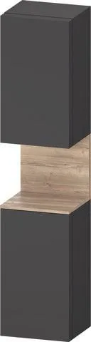 Duravit Qatego Hochschrank Graphit Matt 400x360x1760 mm - QA1346R55490010 QA1346R55490010
