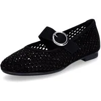 Remonte Remonte Damen Ballerina schwarz Ballerina