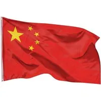 PHENO FLAGS Flagge China Flagge - Chinesische Fahne 90 x 150 cm, Strapazierfähige Fahne für Fahnenmast, mit 2 Ösen