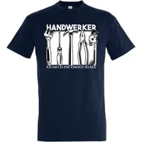 Youth Designz T-Shirt Handwerker Herren Shirt mit lustigem Handwerker Frontmotiv