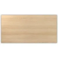 bümö Tischplatte DIY Schreibtischplatte, Rechteck: 200 x 100 cm- Dekor: Eiche