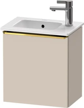 Duravit D-Neo Waschtischunterbau wandhängend Taupe Matt 410x274x440 mm - DE4259L34910000 DE4259L34910000