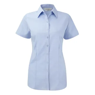 Russell - Bluse mit kurzen Ärmeln - Damen (Hellblau)
