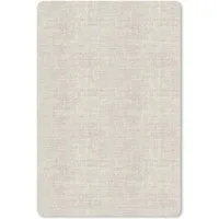 MuchoWow Mauspad Leinen - Textur - Beige (1-St), Maus Pad Klein, Gaming Zubehör, Büro Deko, 13x20 cm