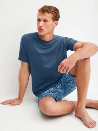 CALIDA - MEN Short pyjamas atlantic blue - Gr. - XL