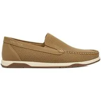 NAUTICA Nautica Herren-Mokassins in Beige Mokassin