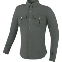 Bogotto Motorradjacke Furrow Damen Motorrad Hemd Verbindungsreißverschluss,Ellenbogenprotektoren enthalten,perfori