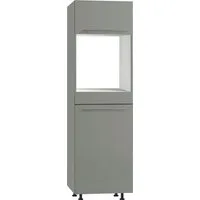 OPTIFIT Backofenumbauschrank Bern 60 cm breit, 212 cm hoch, mit höhenverstellbaren Stellfüßen