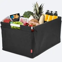 achilles Klappbox Big-Box Alu Einkaufs-Box Transport-Kiste mit Aluminiumrahmen Klapp-Box