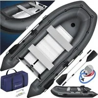 KESSER Schlauchboot aufblasbares Paddelboot für 4 Personen, motorisierbar, 3,20m, WAVE Motor geeignet