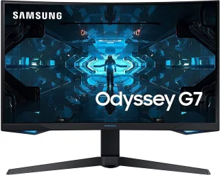 Samsung Odyssey G7 G73T / G74T / G75T (2020) [27'' Curved WQHD VA 240Hz HDMI 2x DisplayPort 1ms Reaktionszeit] schwarz