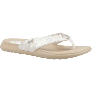 HEYDUDE Christi Flip Klassische Polyurethan Damen Gold Sandalen