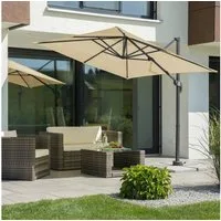 Schneider Schirme Ampelschirm Rhodos Junior, LxB: 230x230 cm, mit Schutzhülle, ohne Wegeplatten