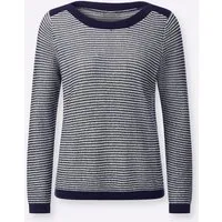 Witt Strickpullover Langarm-Pullover Langarm Materialmix