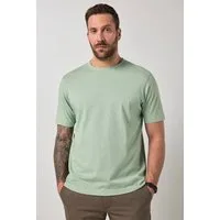 JP1880 T-Shirt T-Shirt Basic Rundhals gekämmte Baumwolle