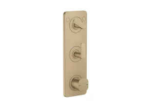 Hansgrohe Thermostat Modul 380/120 Unterputz FS Axor Citterio C 2 Verbr. brushed bronze , 49700140 49700140