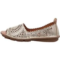 Gemini Gemini - Anilina Slipper - Gold Ballerina