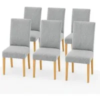 BlingBin Stuhlhusse Stretch Stuhlhussen für Esszimmer,waschbar Dekoration Stuhlschutz, Komfort Stuhlbezug für Küche Esszimmer Hotel Bankett