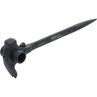 BGS Steckschlüssel Gerüstbauratsche 4-in-1, 19 x 22 mm, Gerüstratsche, Gerüstbauer-Knarre