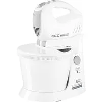 ECG Handmixer RSM 4052, 400 W, Handmixer mit Drehschüssel, Ständer mit motorgetriebener Drehschale