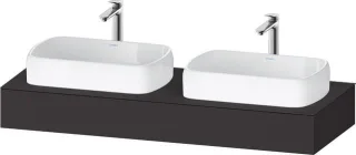 Duravit Qatego Konsole Graphit Supermatt 1400x550x170 mm - QA4805080800000 QA4805080800000