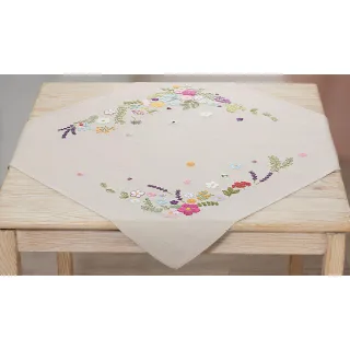 Stickmitteldecke "Happy Springtime"