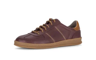 pius gabor - Sneaker low Glattleder rot rot - Gr. - 8.5 UK