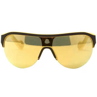 Moncler ML0049 50L OO Gelbe Sonnenbrille