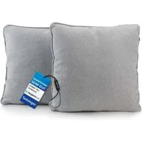 DYNMC you Sofakissen mit Füllung und Bezug - 2er Set mit Viel Füllung, Rückenkissen mit Baumwoll-Bezug - Bequeme Dekokissen