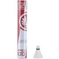 Oliver Badmintonball Apex 100 Premium-Naturfeder weiss Dose 12er, Geschwindigkeit: 76