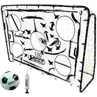 Best Sporting Fußballtor Fußballtor TAKTIK (Set, 4 St., inklusive Torwand, Ball und Ballpumpe)