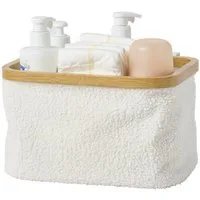 vertbaudet Aufbewahrungsbox Hängekorb für den Wickeltisch, Teddyfleece