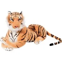 BRUBAKER Kuscheltier Tiger 75 cm (1-St), liegend