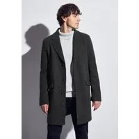 STREET ONE MEN Wintermantel mit Reverskragen