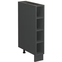 Vicco Unterschrank Fame-Line, Anthrazit, 15 cm ohne Arbeitsplatte (1-St)