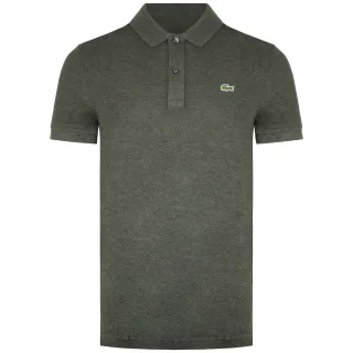 Lacoste Slim Fit Mens Dunkelgrüne Poloshirt