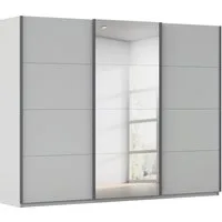 OTTO home Schwebetürenschrank Kleiderschrank Schrank Schlafzimmerschrank Garderobe AGORDO (Breiten 203/271/315/360 cm in drei Griff-Farben - NEU: Farbe SCHWARZ) Top Innenausstattung, in 4 Breiten und 2 Höhen MADE IN GERMANY