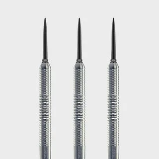 Steel Dart Barrel Zylinder Grip3 V2 - Silber / 21g