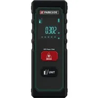 Parkside Lasermessgerät Laser-Entfernungsmesser 20 m PLEM 20 A4 Lasertechnologie LC Display