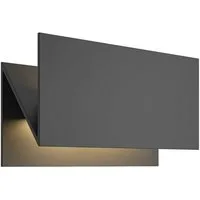Lucande Außen-Wandleuchte Meja, LEDs - 14 W gesamt, warmweiß