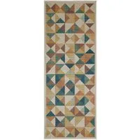 Andiamo Teppich Sedona Dreieck, rechteckig, Höhe: 6 mm, Flachgewebe, modernes Design, In- und Outdoor geeignet