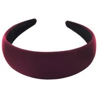 axy Haarreif Breiter Haarreif mit Stoff gepolstertes Candy Colours, Vintage Damen Haareifen Haarband