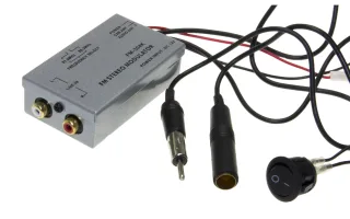 FM Modulator Stereo MP3 Auto Antenne Kabel car radio Cinch AUX Adapter Universal