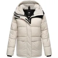 Ragwear Anorak Wikesh stylische Winter Steppjacke mit Colourblocking