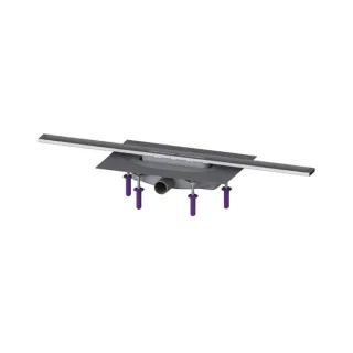Kessel Linearis Duschrinne 45300.08 800 mm, Edelstahl gebürstet, Megastop